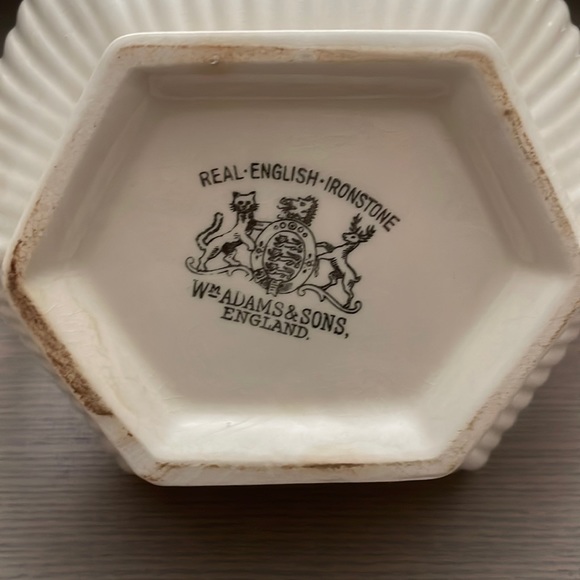 Wm Adams & sons England tea/coffee pot. Real English ironstone. - Picture 4 of 8